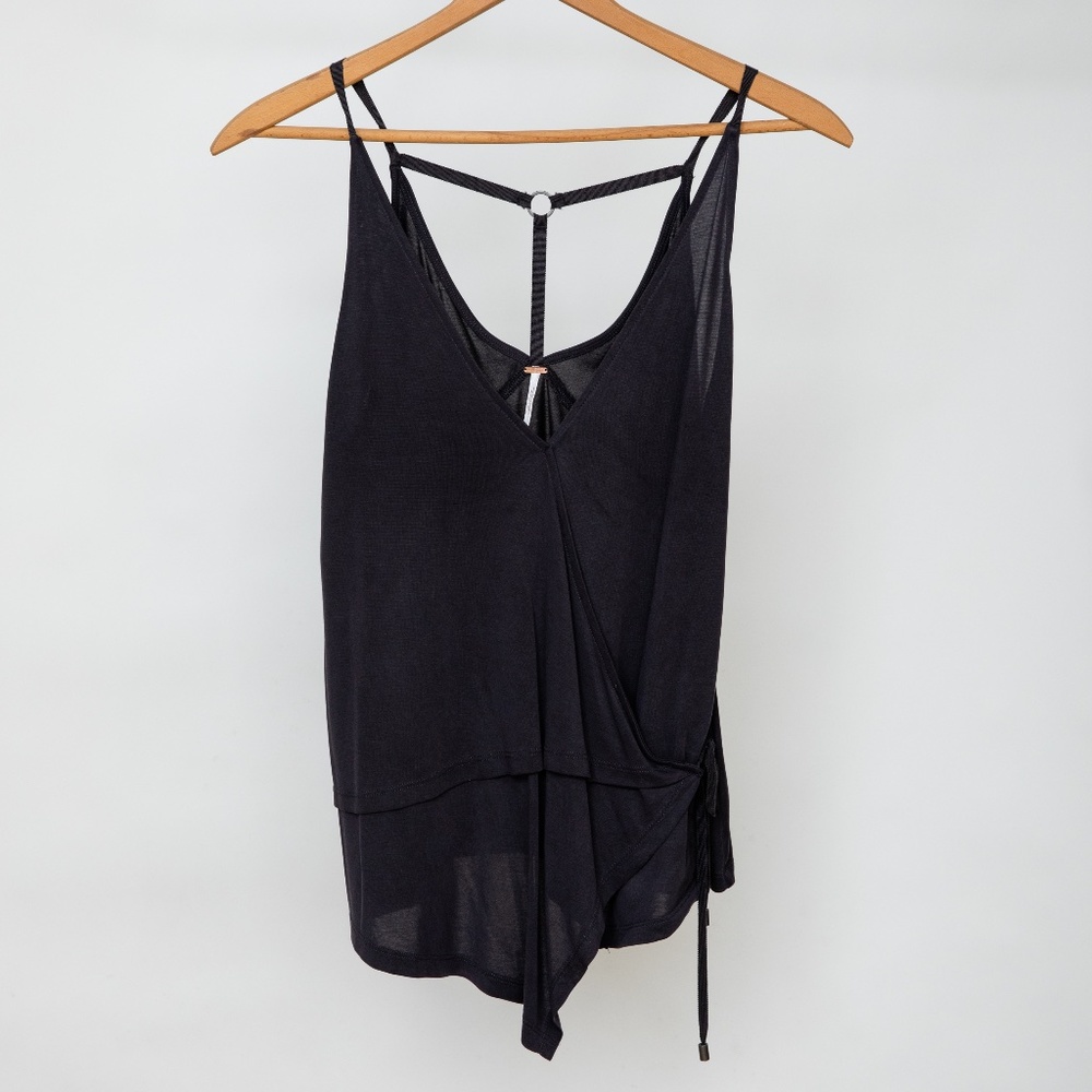 Free People Loose Tank Top in Gray